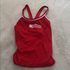Never worn lifeguard bathing suit.. tag still on